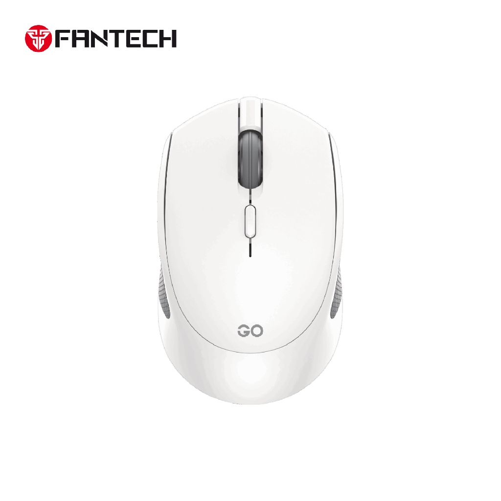  Fantech W190D Blanco GO – Mouse Inalámbrico Bluetooth + 2.4GHz