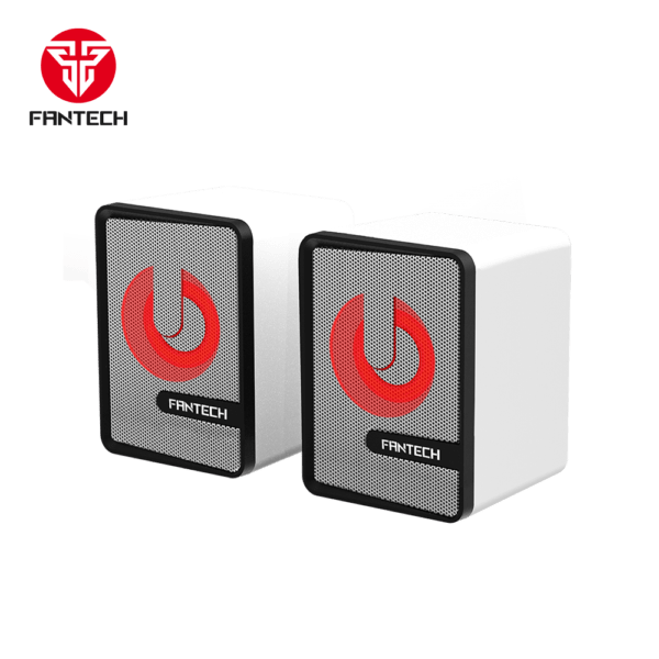  Fantech GS203 Mini RGB Blanco USB 2.0 – Bocina Compacta Space Edition