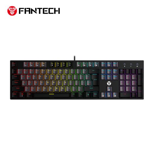  Fantech K515S Negro – Teclado Gamer USB 104 Teclas
